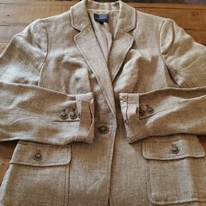 Womens tan Blazer